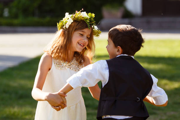 Children enjoying a beautifully styled event play space